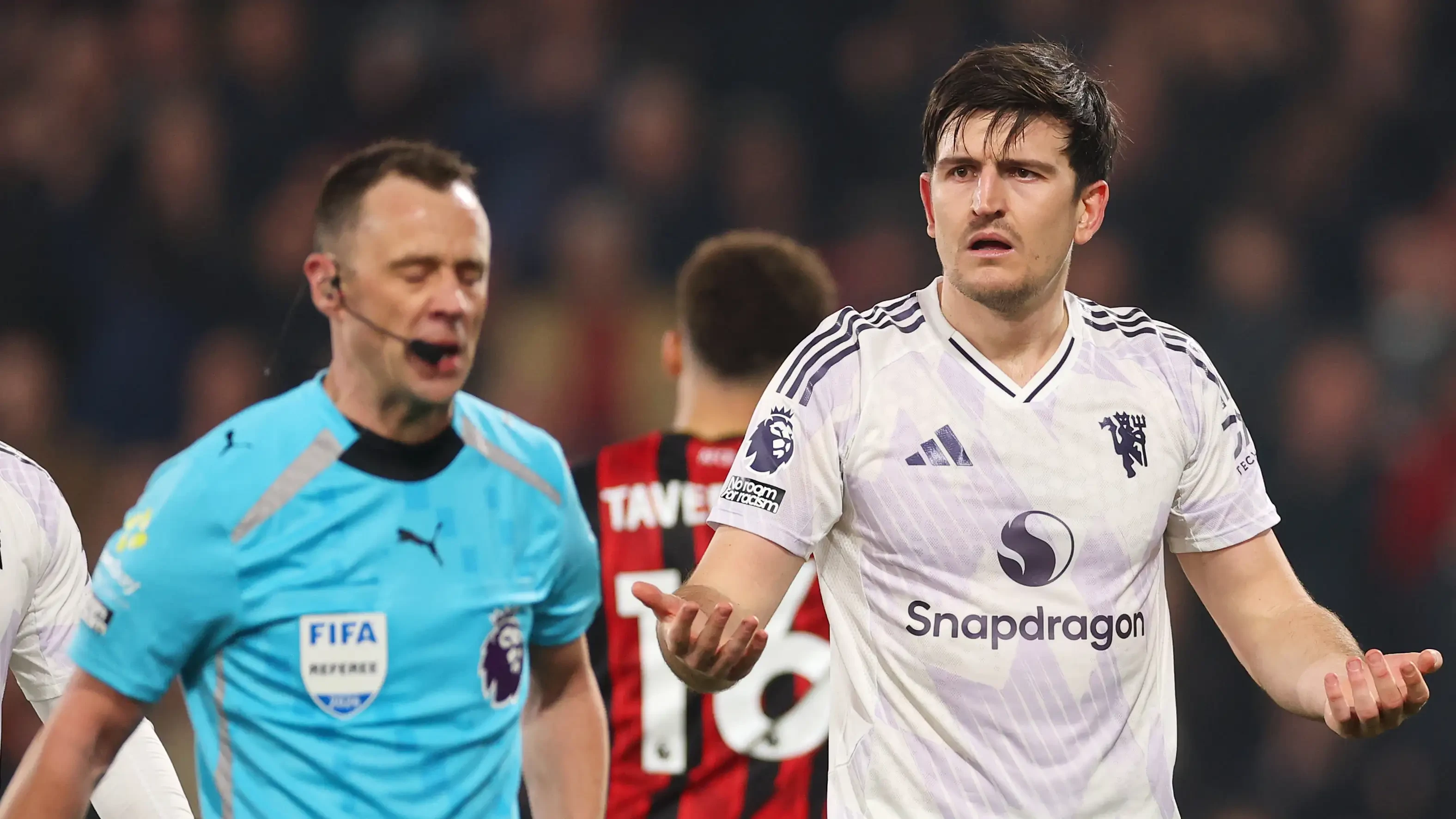 FA charges Harry Maguire for "improper behavior" following costly Bournemouth dismissal